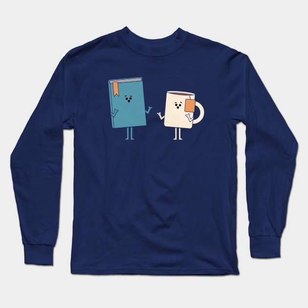 Hanging Out Long Sleeve T-Shirt by HandsOffMyDinosaur